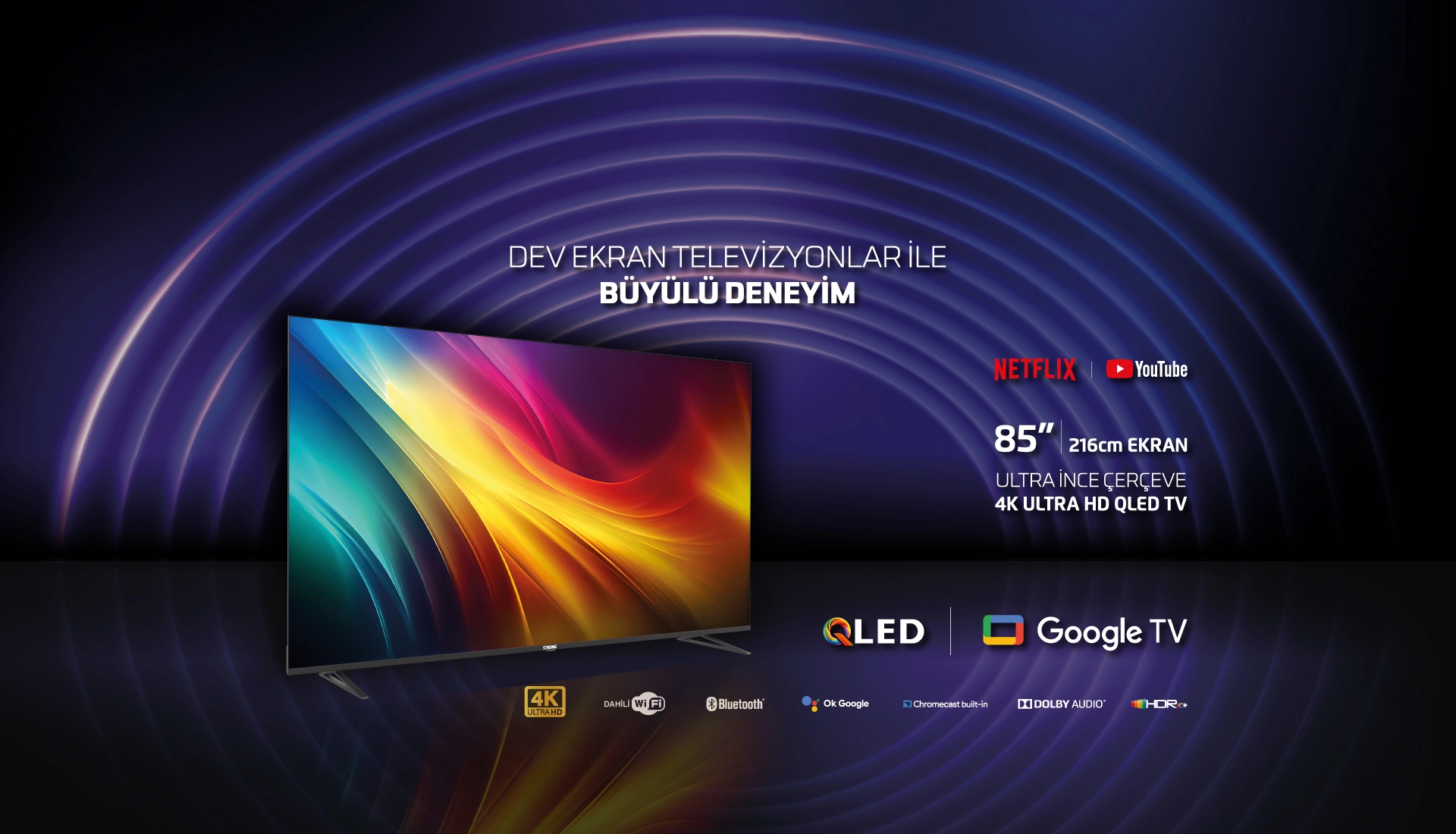 Strong TV 4K ve Full HD Modelleri - Antalya Strong TV Fiyatları | Teknokal