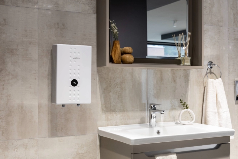 Veito Flow 9 Merkezi Sistem 9000W 9 Litre Elektrikli Şofben CE Sertifikalı