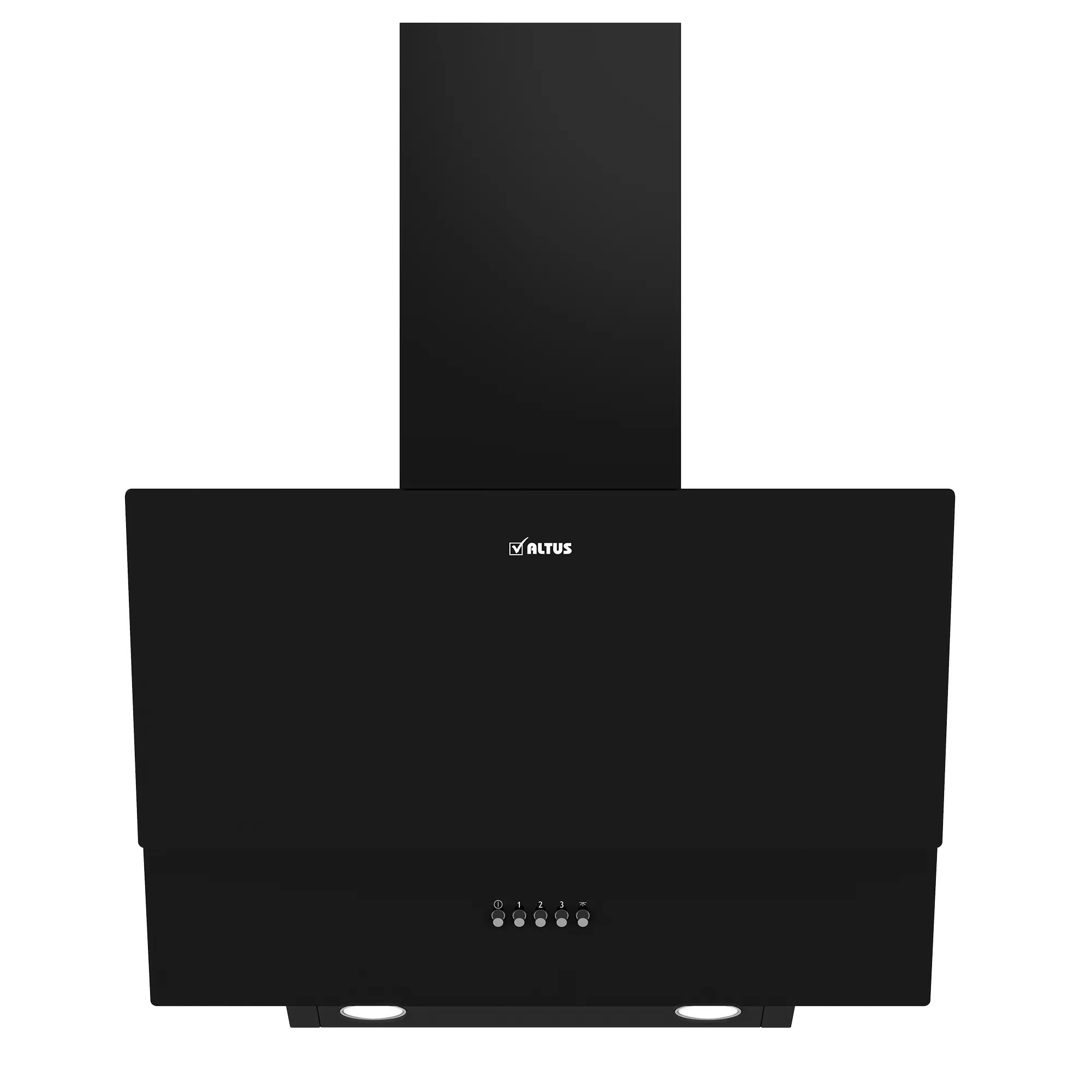 Altus ALA 535 B 60 Cm Siyah Cam Duvar Tipi Ankastre Davlumbaz