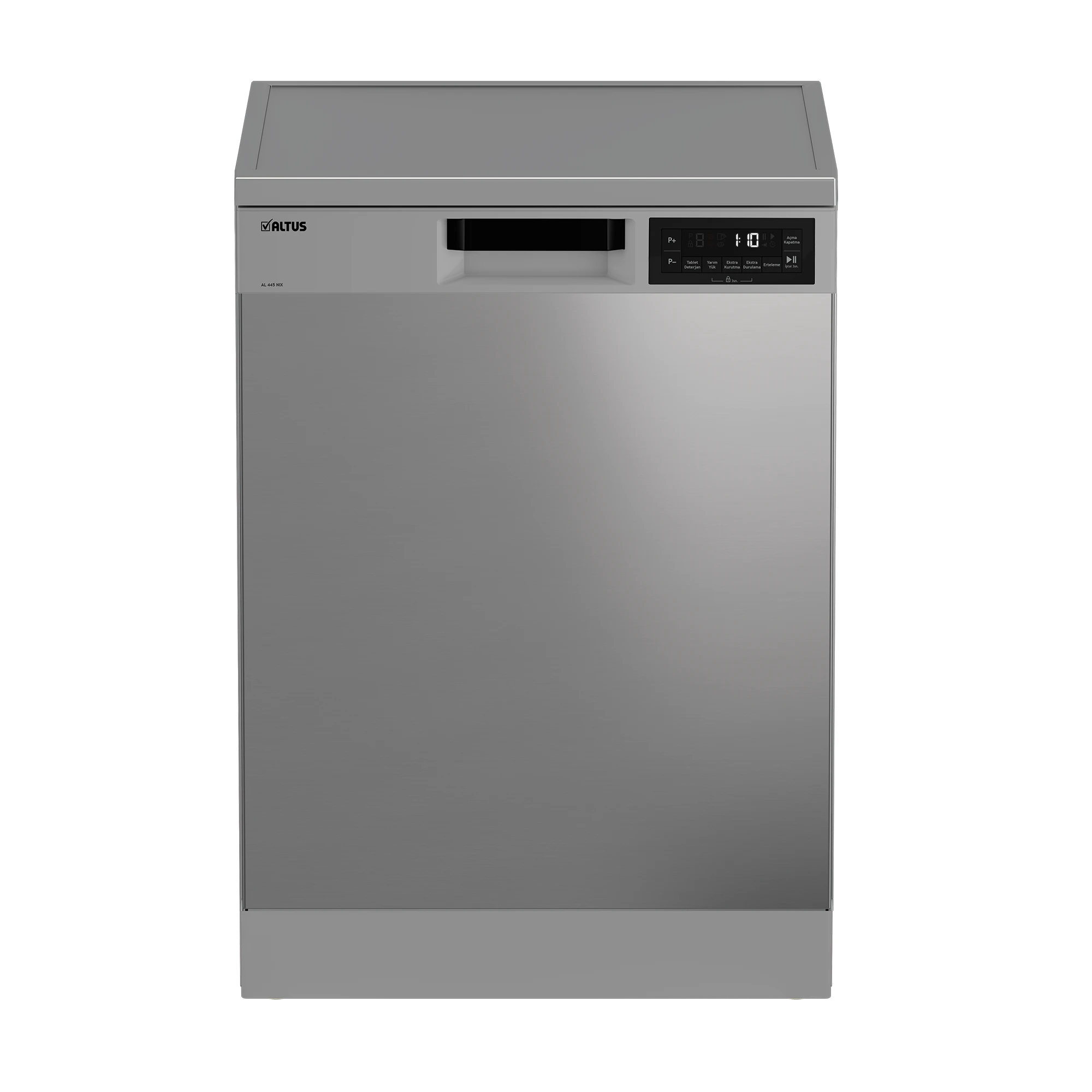 ALTUS AL 445 NIX E 5 Programlı Bulaşık Makinesi İnoks (Parmak İzi Bırakmayan)