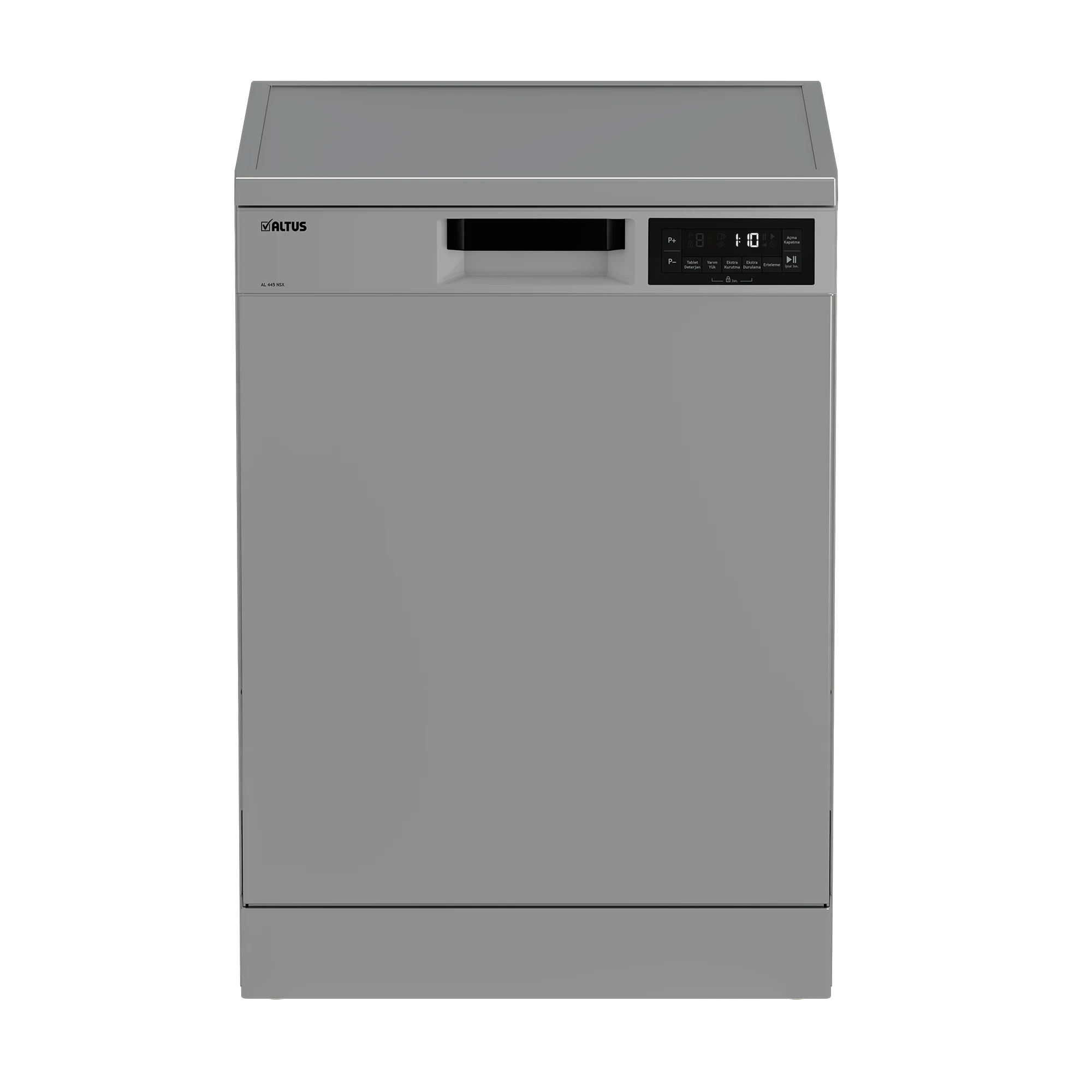 ALTUS AL 445 NSX E 5 Programlı Bulaşık Makinesi Gümüş