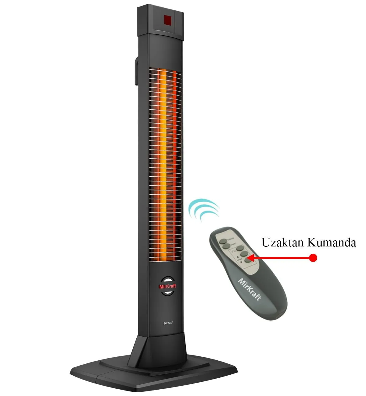 MirKraft Solaris 2200 Yüksek Verimli Karbon Infrared Isıtıcı