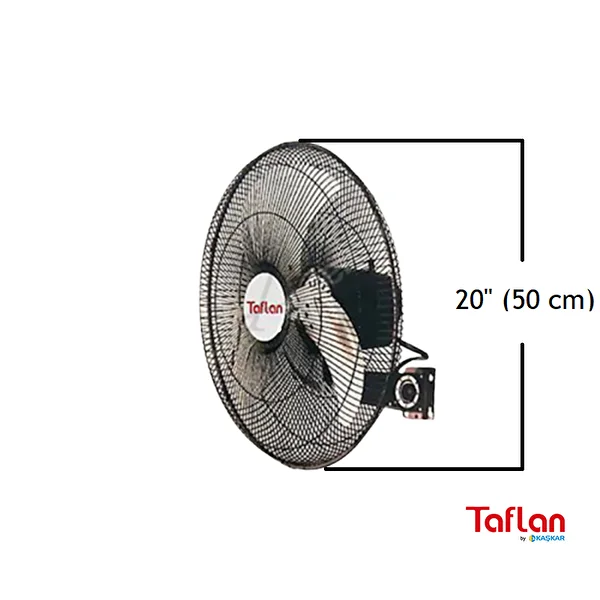 Taflan Faw-20 Sanayi Tipi 130W Duvar Vantilatörü / 20"