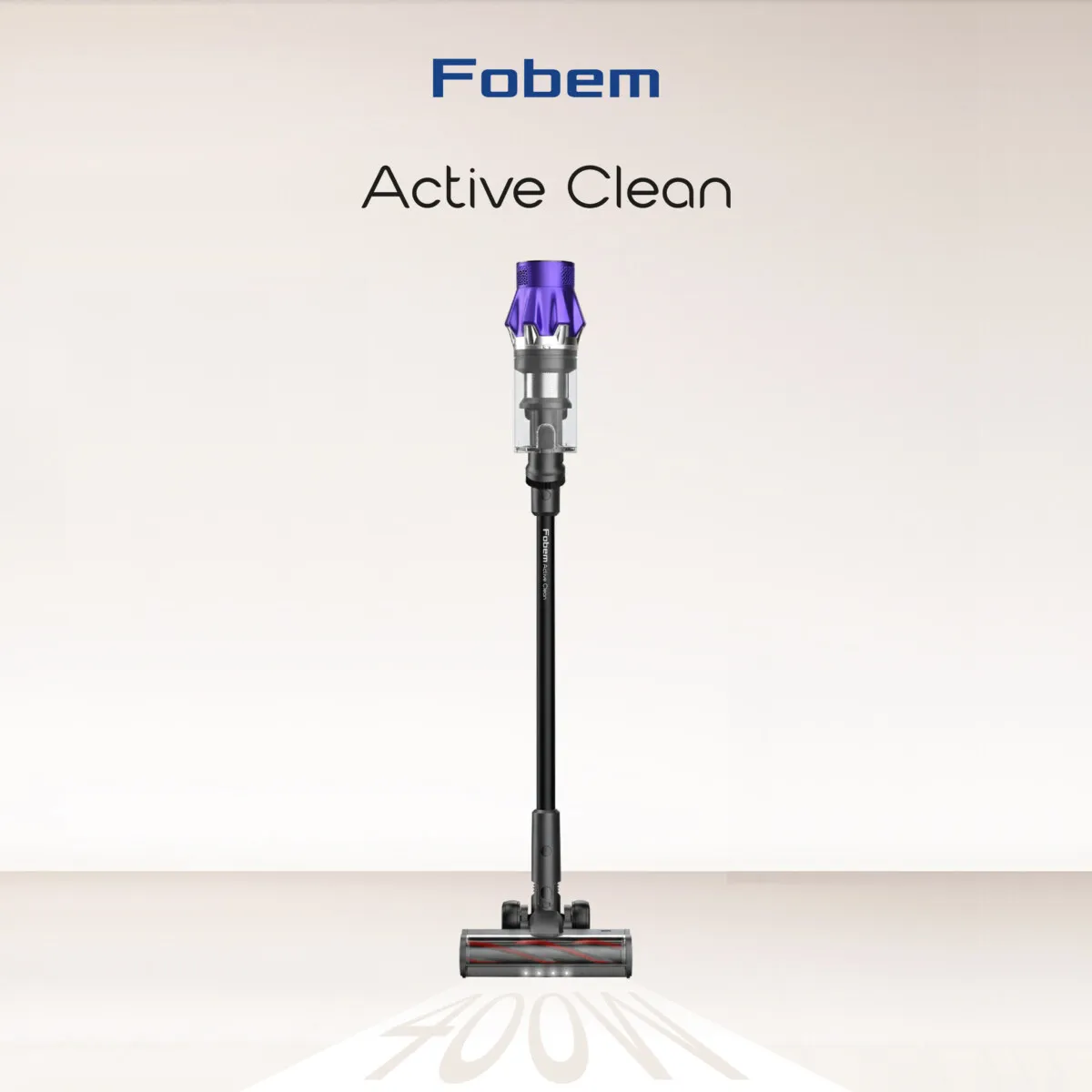 Fobem Active Clean Şarjlı Dikey Süpürge 400W