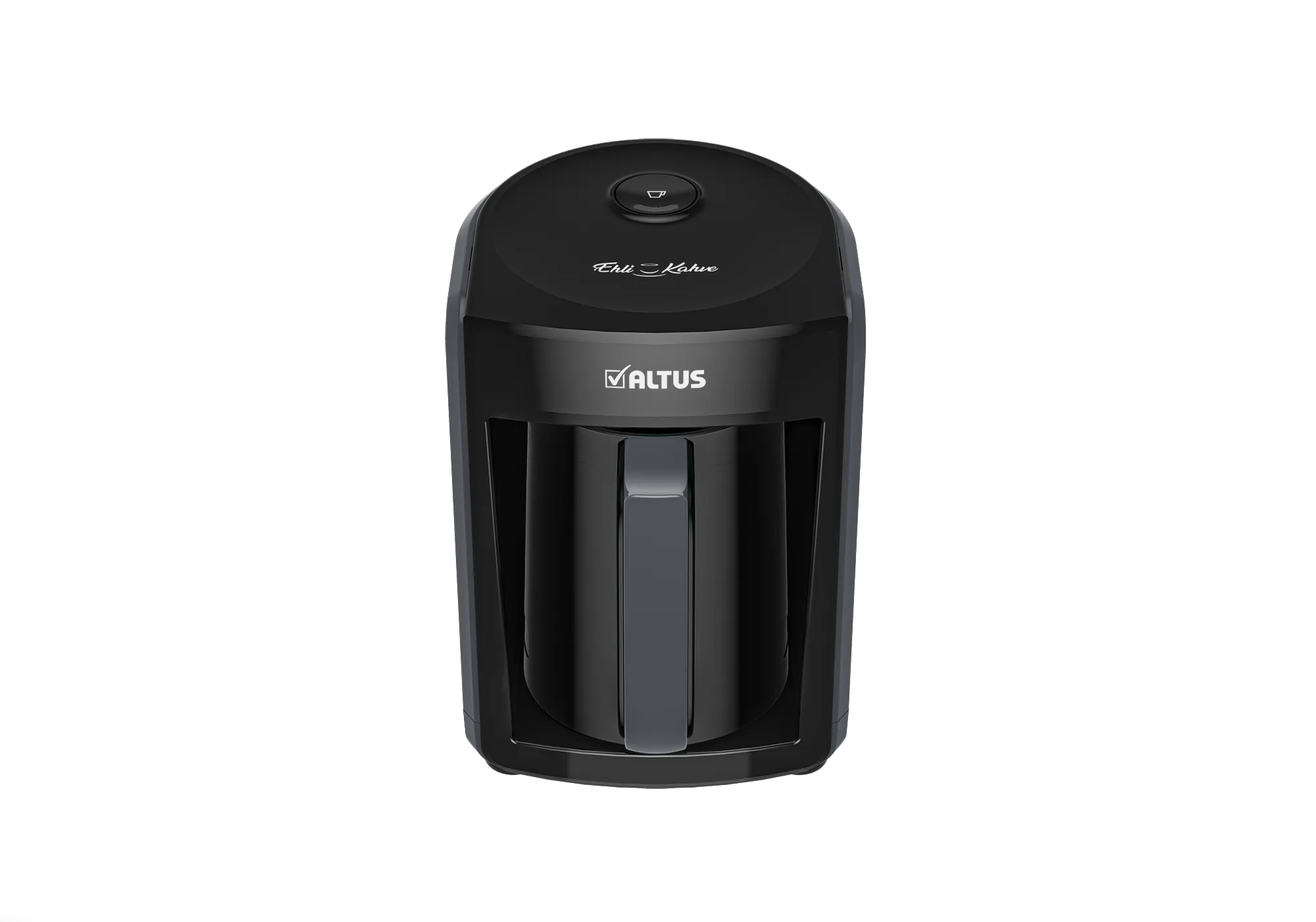 Altus Al 4763 G Türk Kahve Makinesi 4 Fincan Kapasiteyle Şık Siyah Renk