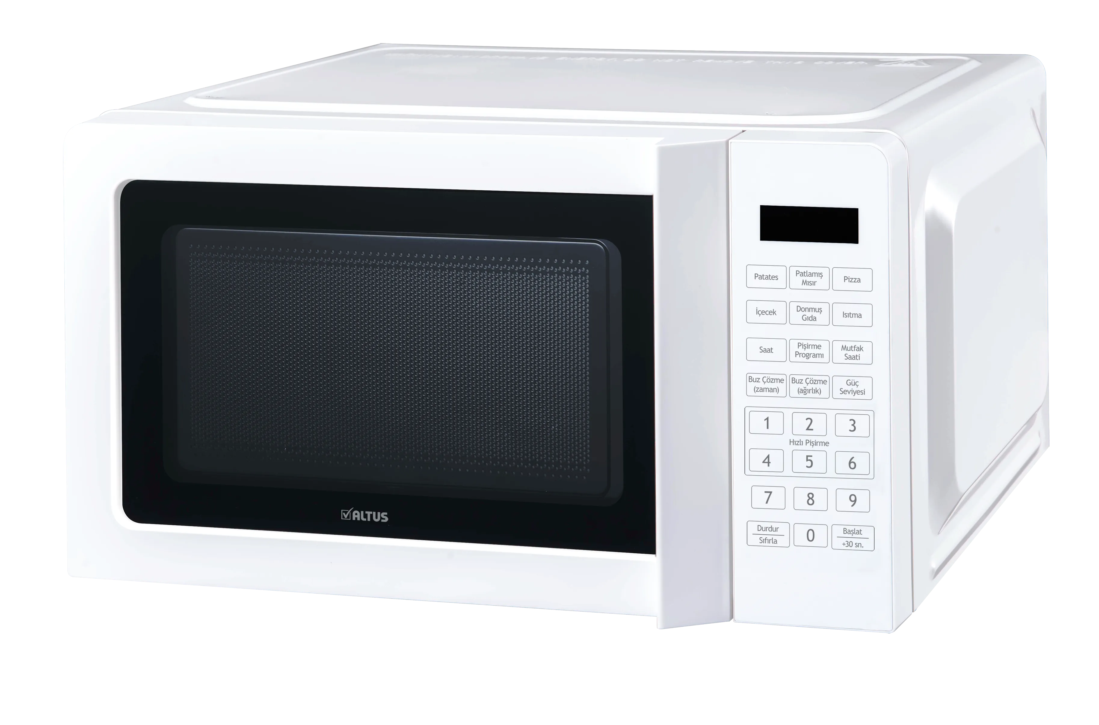 Altus ALMD 25 20 L Elektronik Solo Mikrodalga Fırın (Beyaz)