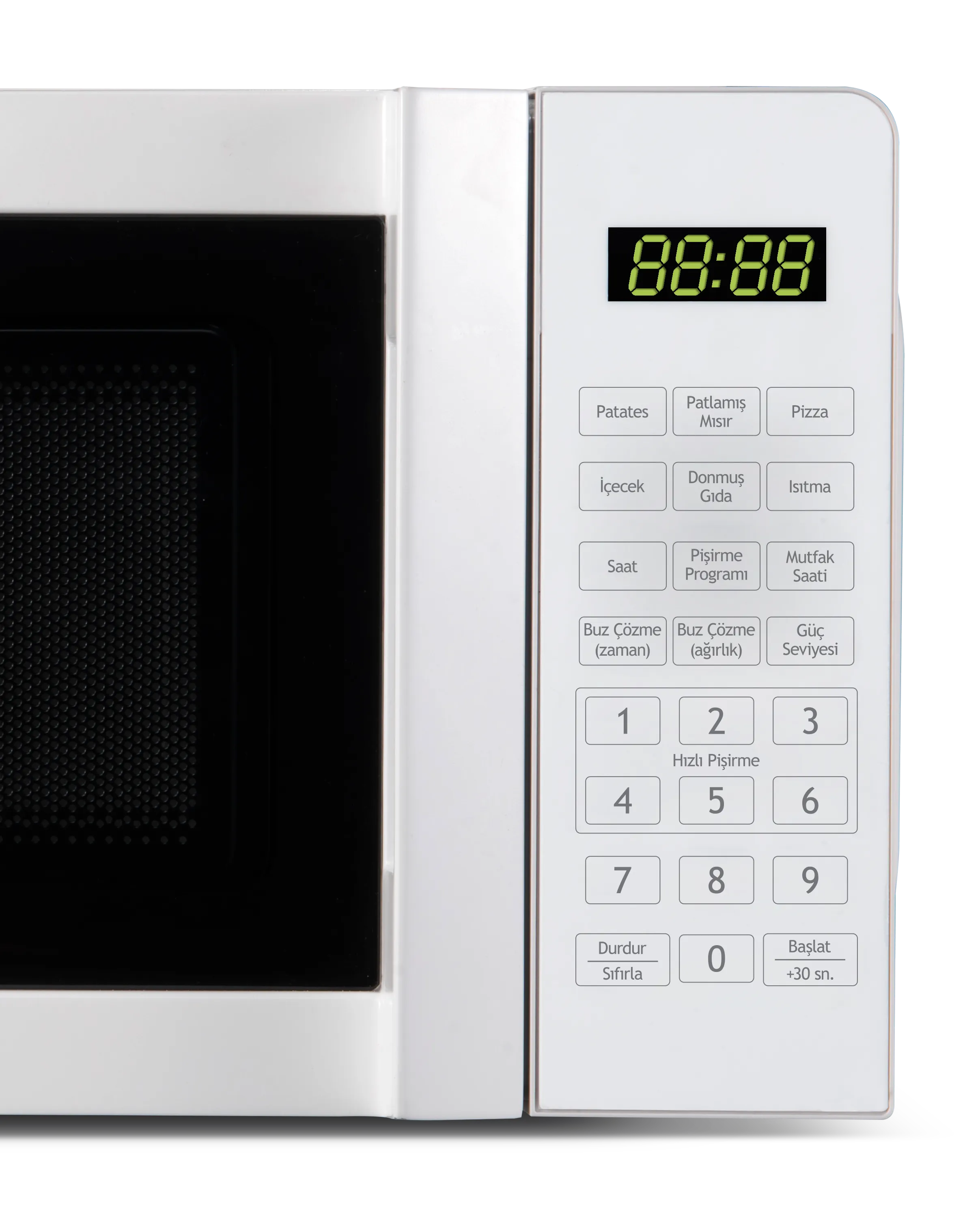 Altus ALMD 25 20 L Elektronik Solo Mikrodalga Fırın (Beyaz)