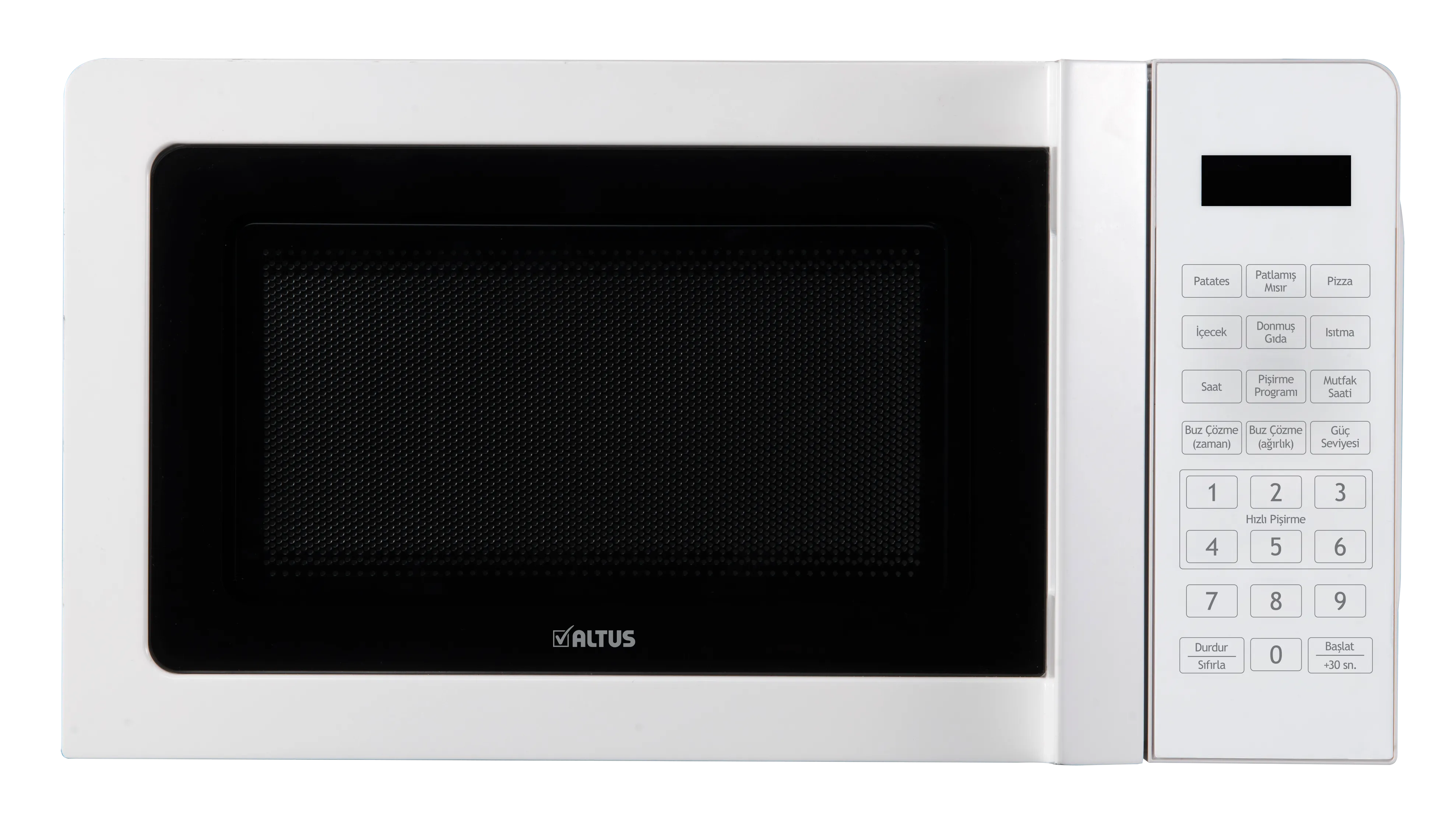 Altus ALMD 25 20 L Elektronik Solo Mikrodalga Fırın (Beyaz)