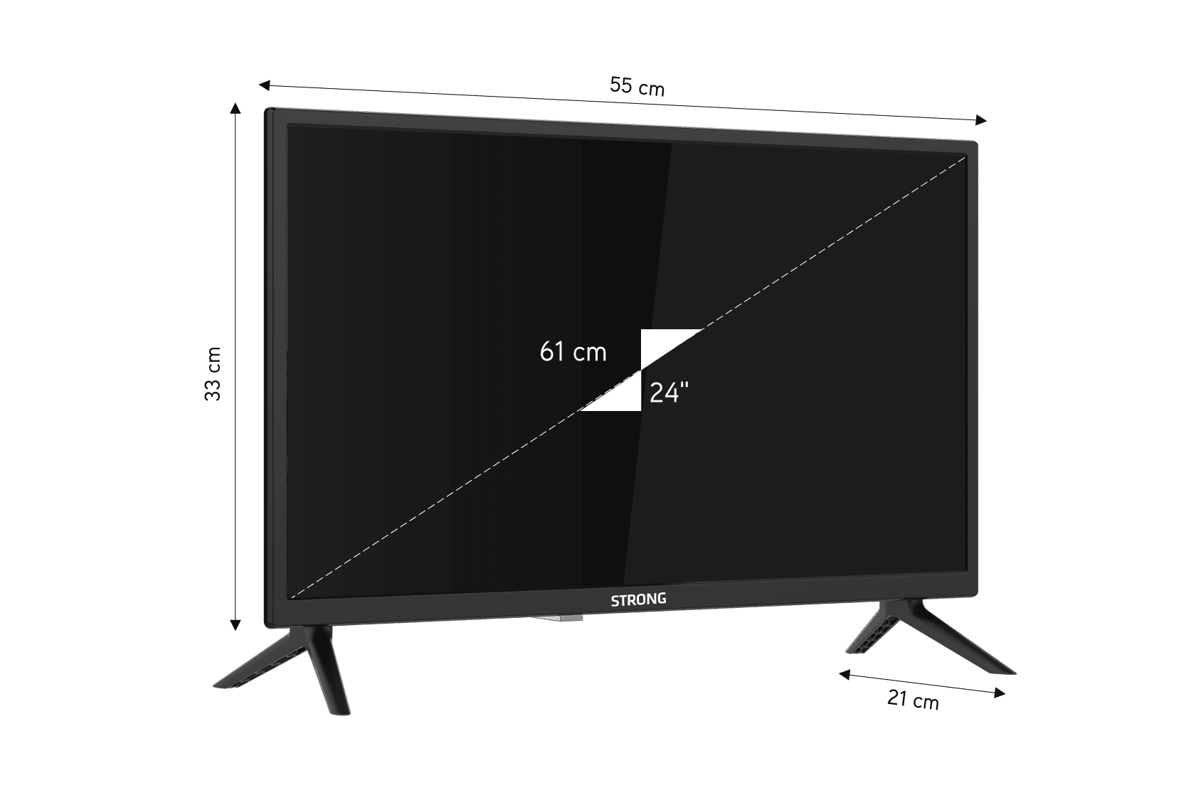 STRONG MS32EC2000 32'' 82cm Ekran HD Ready Led TV