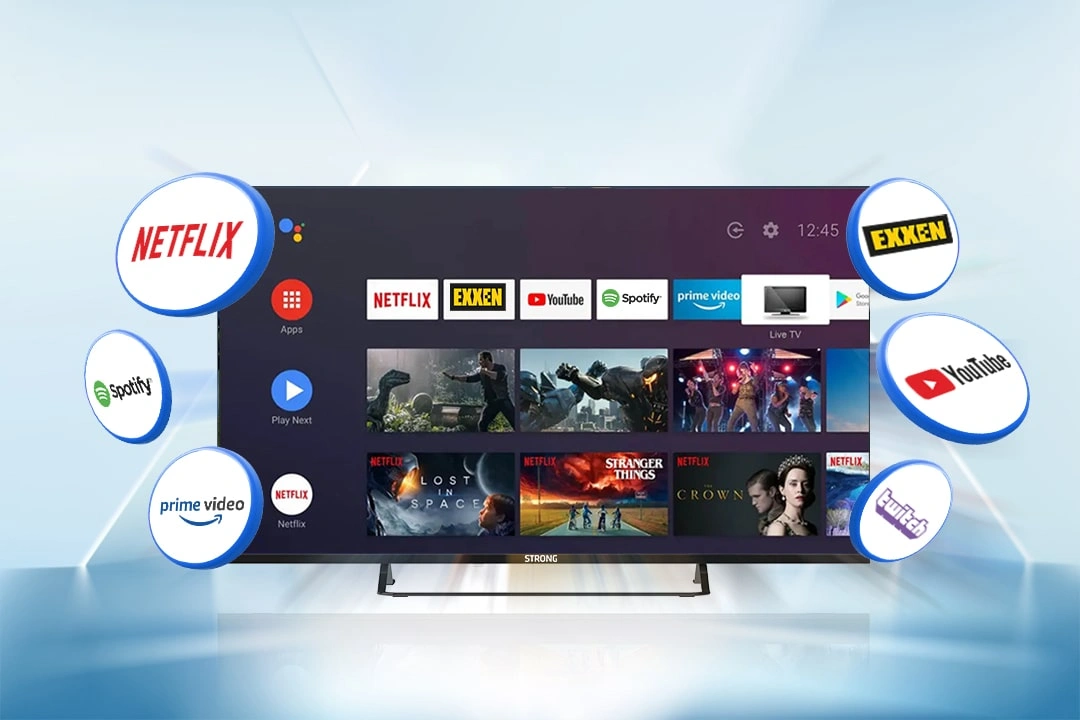 STRONG MT100EG8000QF Google TV Özellikleri